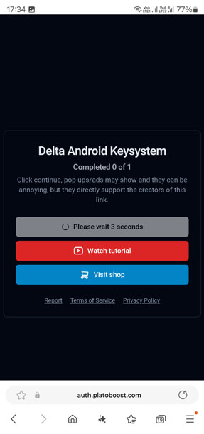 Continue Key